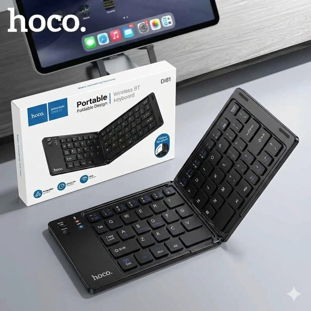HOCO D181 Portable Wireless Bluetooth Keyboard