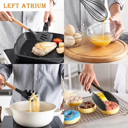 Premium Silicone Kitchen Utensil Set